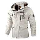 Men’s Waterproof Winter Jacket with Hood and Warm Lining