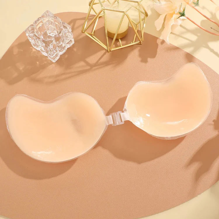 Sujetador adhesivo invisible: almohadilla elevadora reutilizable para mujeres