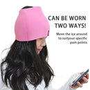 Gorro de gel frío para el dolor de cabeza: gorro con compresas frías para aliviar la migraña