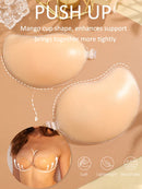 Sujetador adhesivo invisible: almohadilla elevadora reutilizable para mujeres